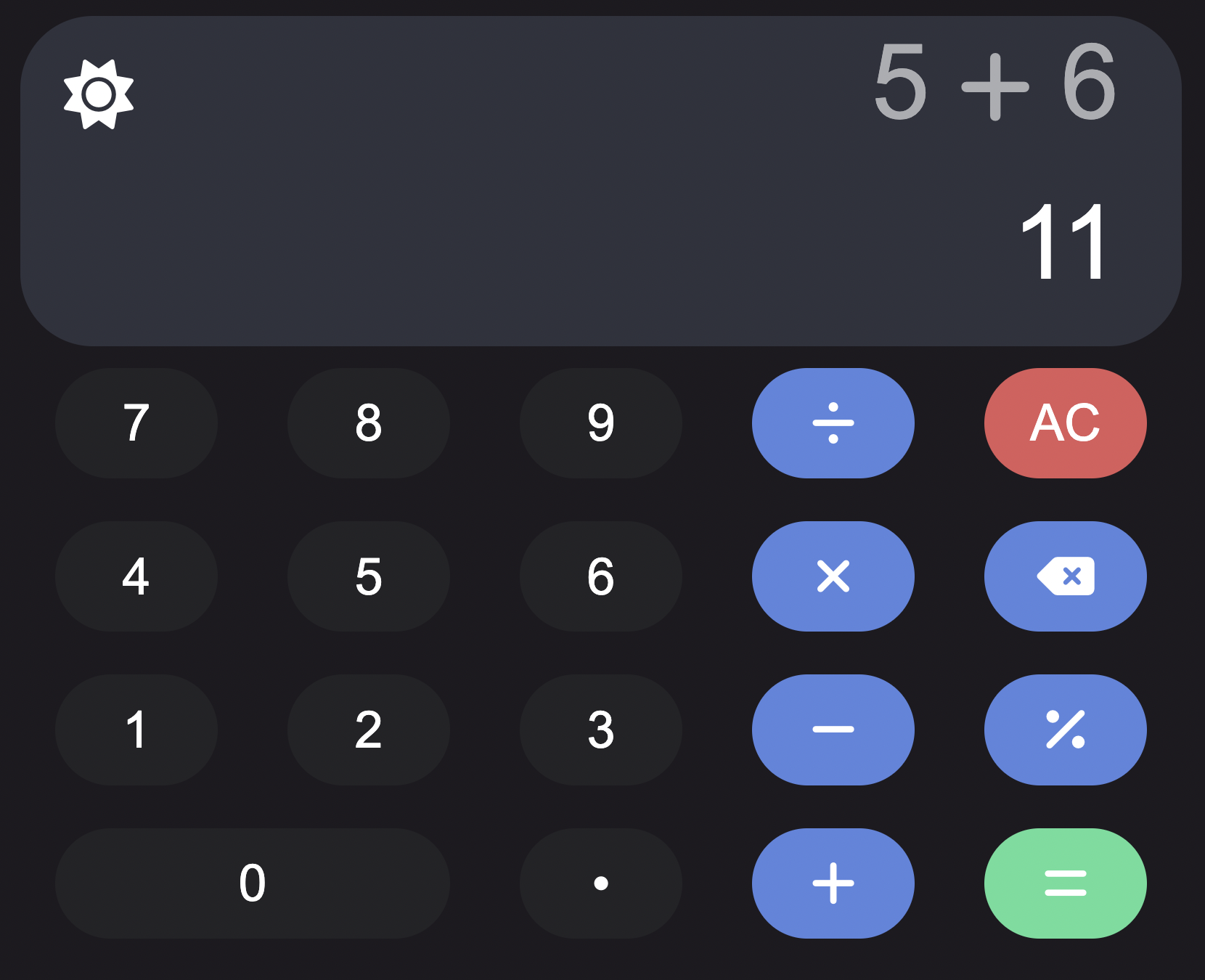 Calculator Preview